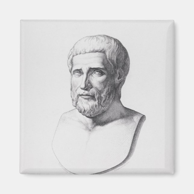 Portrait of Pythagoras Magnet (Front)