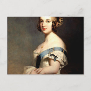 Portrait Of Queen Victoria Postcard