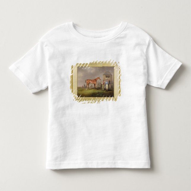 Portrait of 'Quiz', the property of Lord Rous, aft Toddler T-Shirt (Front)