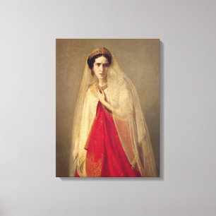 Portrait of Rachel Canvas Print