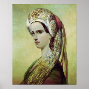 Portrait of Rachel Poster