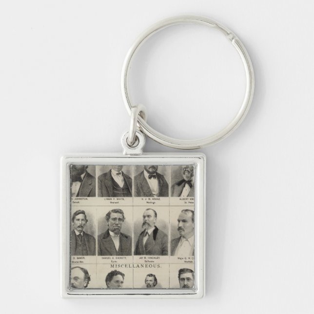 Portrait of Real Estate Dealers, Minnesota Key Ring (Front)