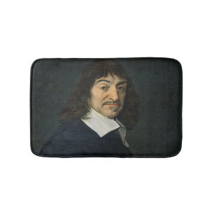 Portrait of Rene Descartes  c.1649 Bath Mat