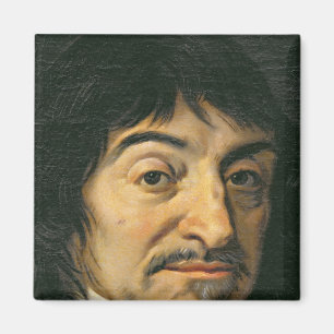 Portrait of Rene Descartes c.1649 Magnet