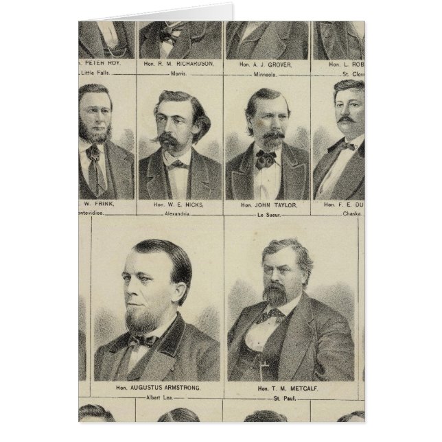 Portrait of Representatives, Minnesota (Front)