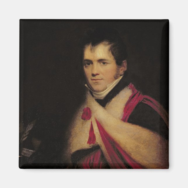 Portrait of Rev. Edward Daniel Clarke  c.1822 Magnet (Front)