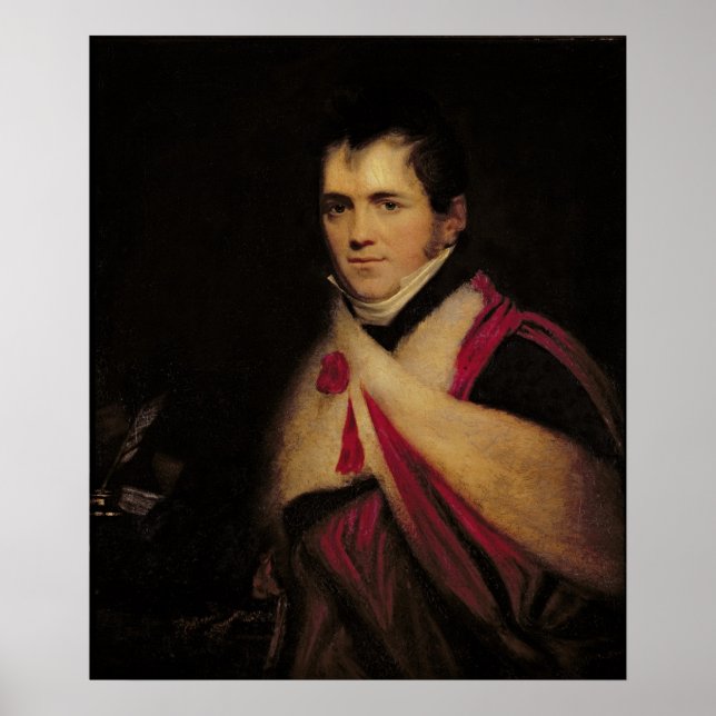 Portrait of Rev. Edward Daniel Clarke  c.1822 Poster (Front)