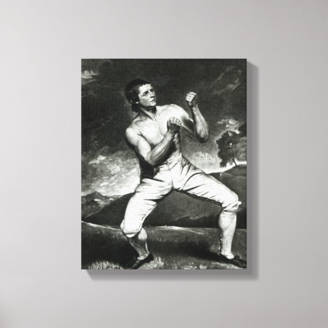 Portrait of Richard Humphreys Canvas Print (Front)