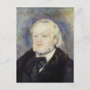 Portrait of Richard Wagner  1882 Postcard
