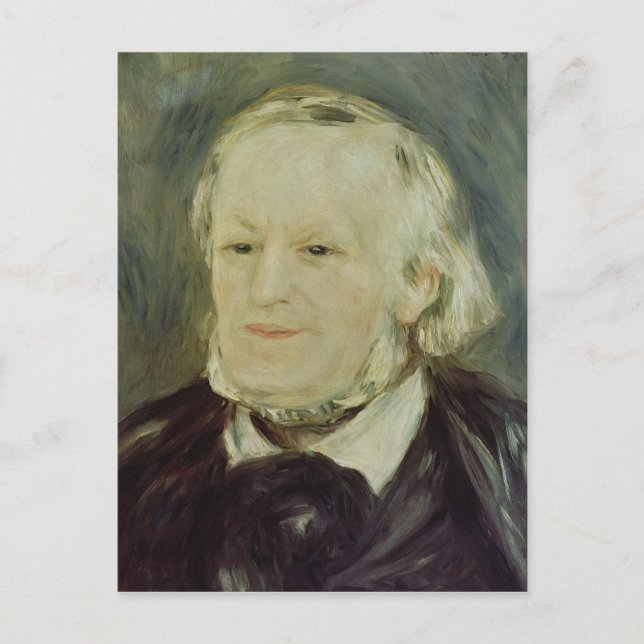 Portrait of Richard Wagner , 1893 Postcard (Front)