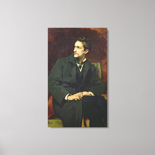 Portrait of Robert Canvas Print (Front)