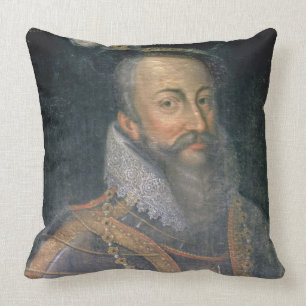 Portrait of Robert Dudley (1532-88) Earl of Leices Cushion