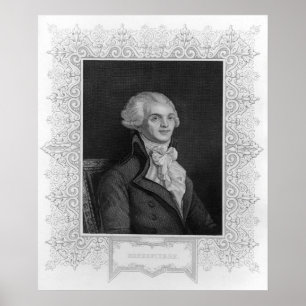 Portrait of Robespierre Poster