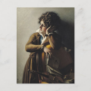 Portrait of Romainville-Trioson, 1800 Postcard