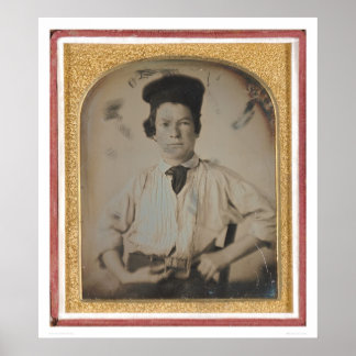 Portrait of Samuel Clemens (40447) Poster