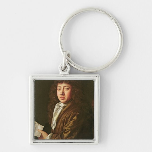 Portrait of Samuel Pepys  1666 Key Ring (Front)