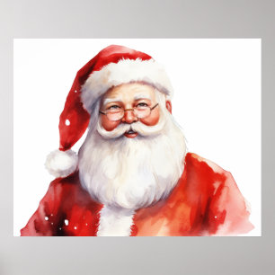 PORTRAIT OF SANTA  POSTER