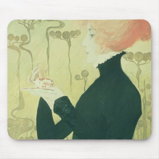 Portrait of Sarah Bernhardt Mouse Pad (Front)