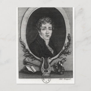 Portrait of Sebastian-Roch Nicolas Postcard