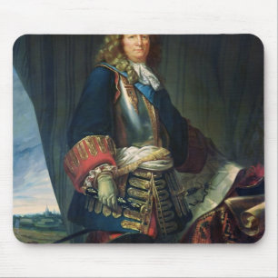 Portrait of Sebastien le Prestre de Vauban Mouse Pad