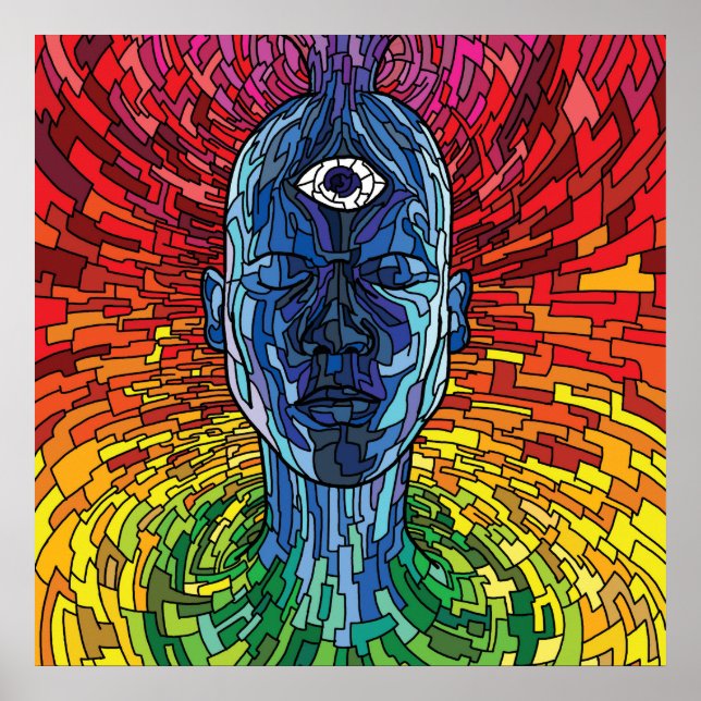 Portrait of Self Poster (Front)