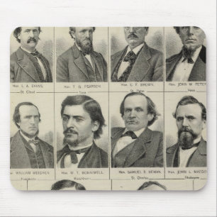 Portrait of Senators in Minnesota Mouse Pad