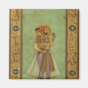 Portrait of Shah Jahan , 1631, Mughal Magnet