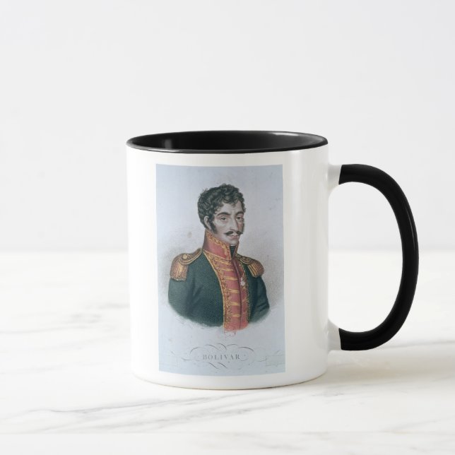 Portrait of Simon Bolivar Mug (Right)