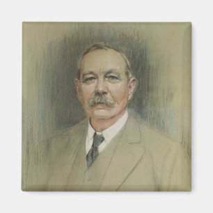 Portrait of Sir Arthur Conan Doyle Magnet