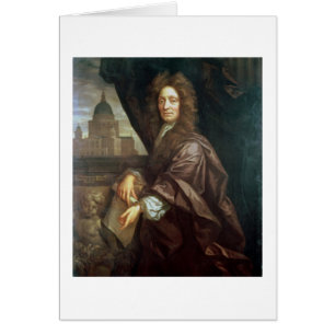 Portrait of Sir Christopher Wren (oil on canvas)