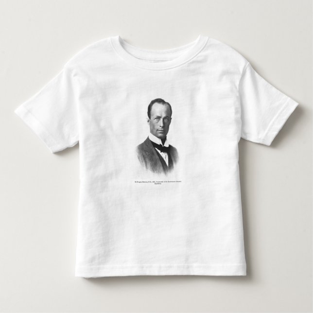 Portrait of Sir Douglas Mawson Toddler T-Shirt (Front)