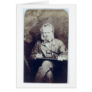 Portrait of Sir Edwin Landseer (1802-73) (albumen