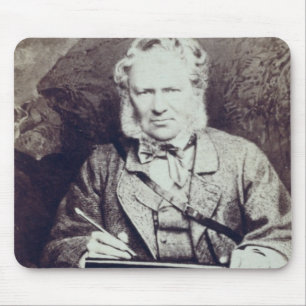 Portrait of Sir Edwin Landseer (1802-73) (albumen Mouse Pad