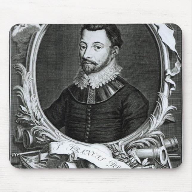 Portrait of Sir Francis Drake Mouse Pad (Front)