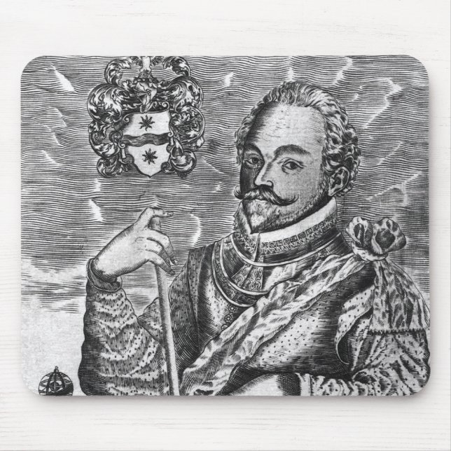 Portrait of Sir Francis Drake Mouse Pad (Front)
