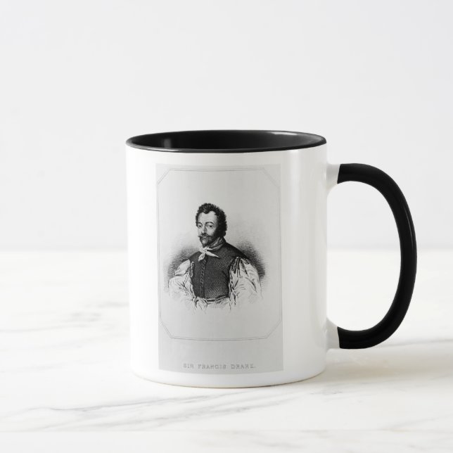 Portrait of Sir Francis Drake Mug (Right)