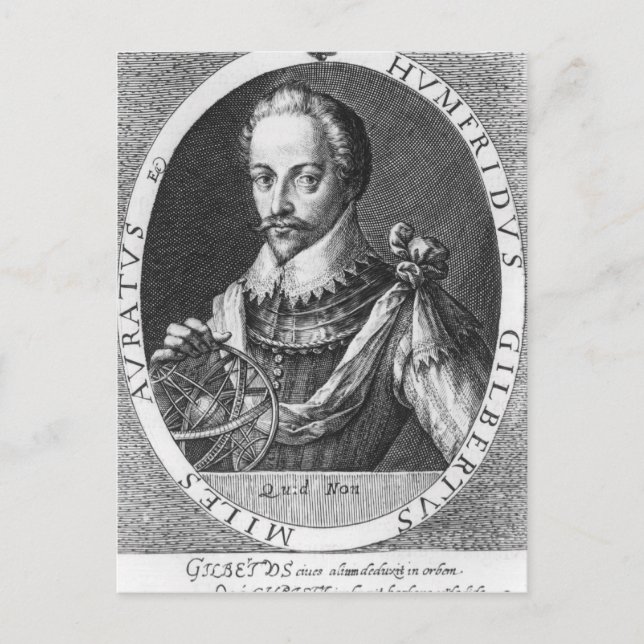 Portrait of Sir Humphrey Gilbert Postcard (Front)