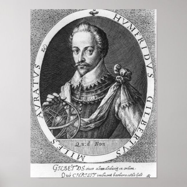 Portrait of Sir Humphrey Gilbert Poster (Front)