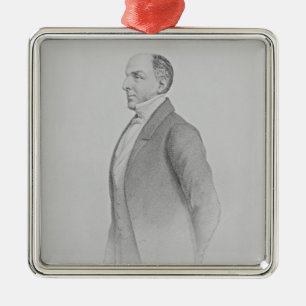Portrait of Sir James R. G. Graham Metal Tree Decoration