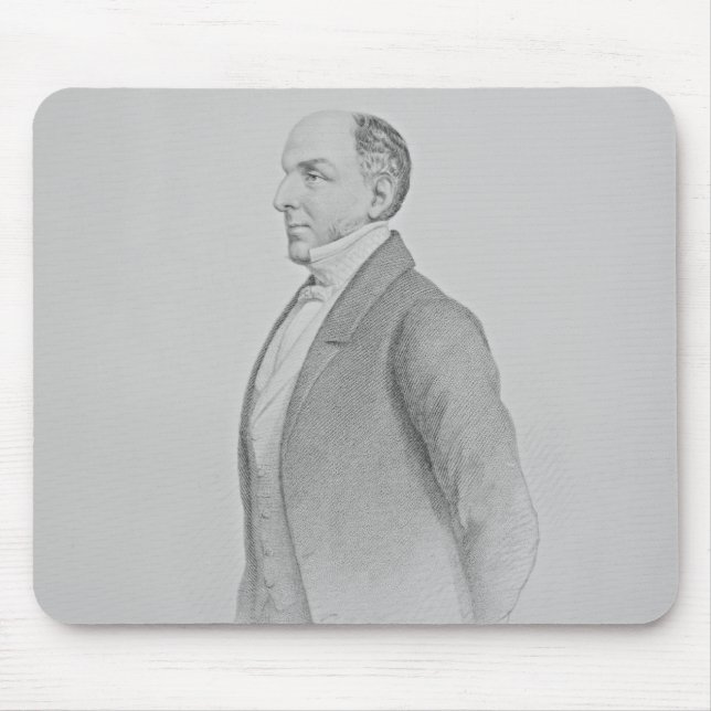 Portrait of Sir James R. G. Graham Mouse Pad (Front)