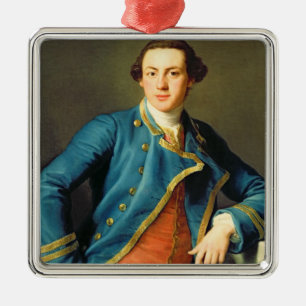Portrait of Sir John Armytage Metal Tree Decoration