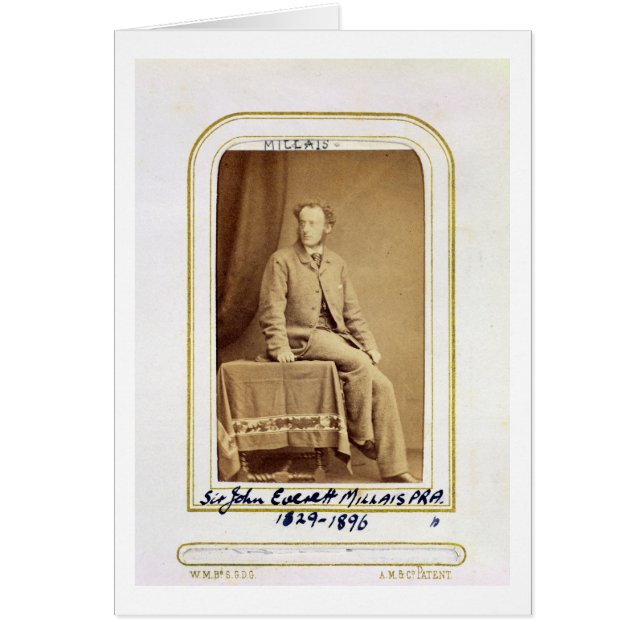 Portrait of Sir John Everett Millais (1829-96) (al (Front)