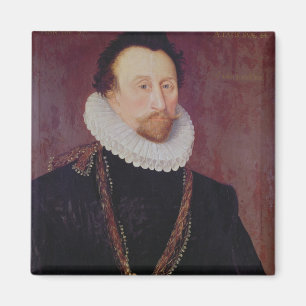 Portrait of Sir John Hawkins  1581 Magnet
