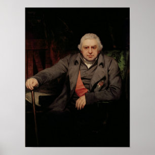 Portrait of Sir Joseph Banks, 1810 Poster