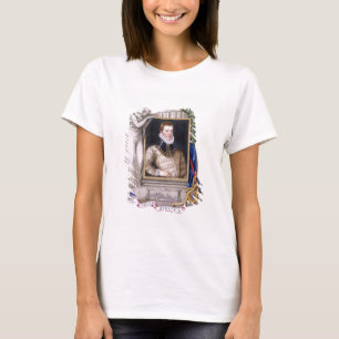 Portrait of Sir Philip Sidney (1554-86) from 'Memo T-Shirt
