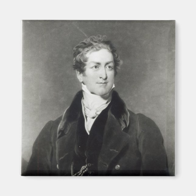 Portrait of Sir Robert Peel Magnet (Front)