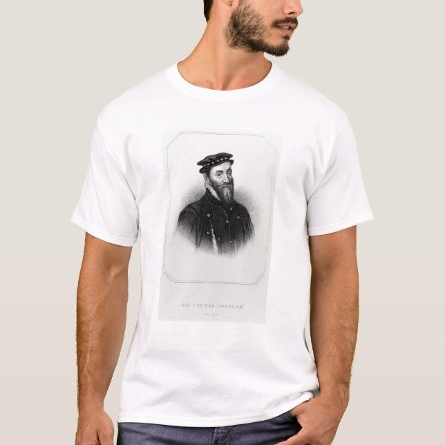 Portrait of Sir Thomas Gresham T-Shirt (Front)