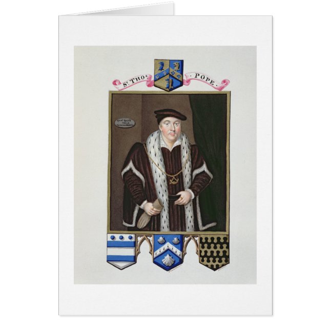 Portrait of Sir Thomas Pope (c.1507-99) from 'Memo (Front)