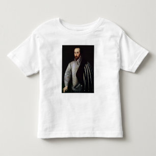 Portrait of Sir Walter Raleigh  1588 Toddler T-Shirt