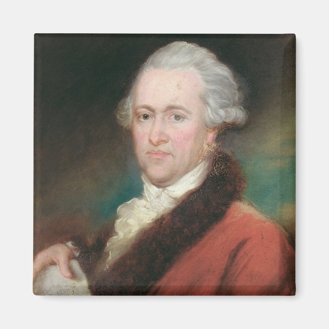 Portrait of Sir William Herschel  c.1795 Magnet (Front)